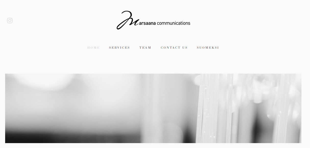 Marsaana Communications Oy verkkosivut